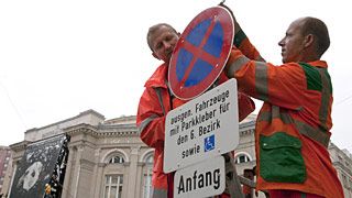 Vienna reserves on-street parking for residents