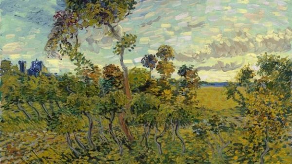 Van Gogh’s Sunset at Montmajour unveiled in Amsterdam