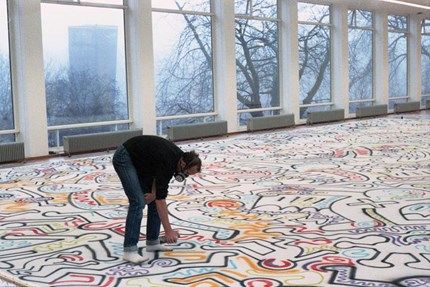 Keith Haring canvas