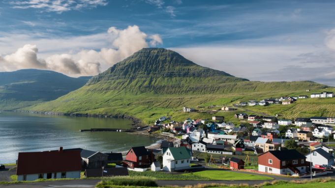 The Faroe Islands in spring