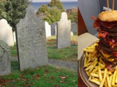 Man VS Food: pub pays for your tombstone if you manage to eat their mega burger