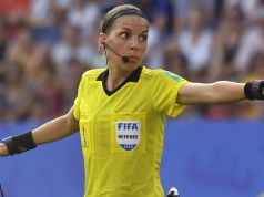Stephanie Frappart, the only woman to referee a men’s UEFA Champions League game