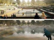 Copenhagen designs floodable park